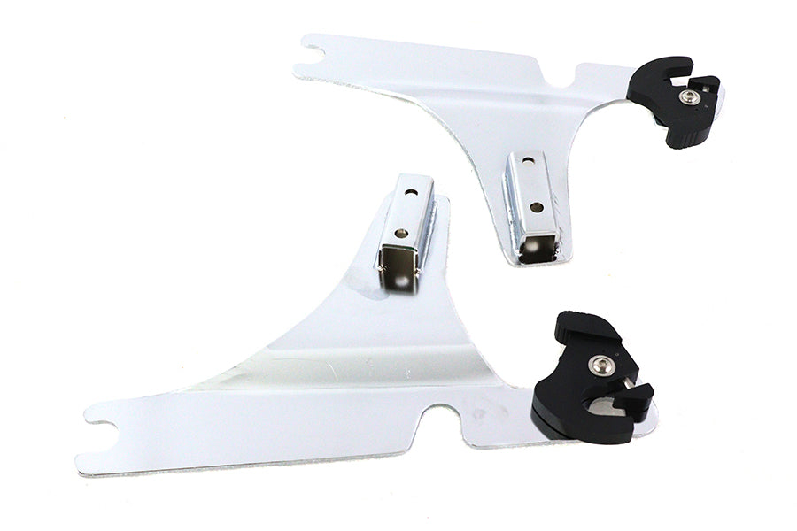 HARLEY Sissy Bar Detachable Side Plates fits 2000-UP FLSTC, 2000-2003 FLSTS,