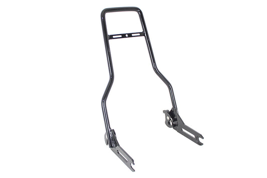 HARLEY One Piece Sissy Bar Black Fits 2011-2017 FLS, 2011-2017 FLSS, 2011-2013 FXS,