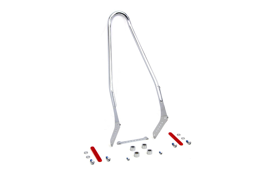 HARLEY One Piece Sissy Bar Chrome fits 2018-UP FLDE, 2018-UP FLHC, 2018-UP FLHCS, 2018-UP FLSL, 2018-UP FXBB,