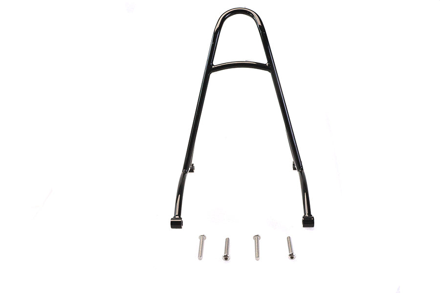 HARLEY 14 inch Round Sissy Bar Black fits 2004-2020 XL,