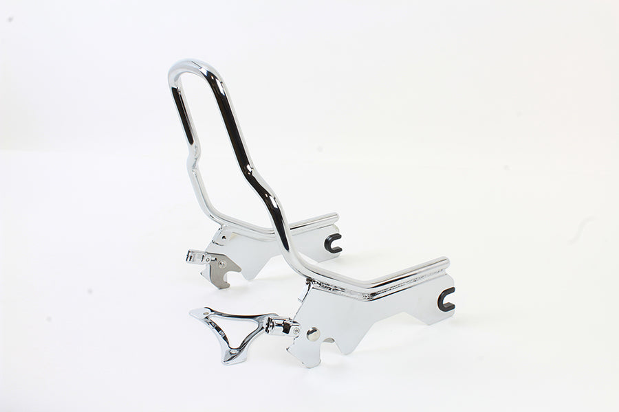 HARLEY 8-1/2 inch Short Detachable Sissy Bar Chrome fits 2018-UP FLDE, 2018-UP FLHC, 2018-UP FLSL, 2018-UP FXBB,