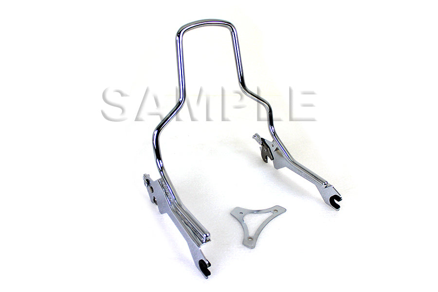 HARLEY 14-1/2 inch Standard Detachable Sissy Bar Chrome fits 2018-UP FLFB, 2018-UP FLFBS, 2018-UP FXBR, 2018-UP FXBRS,