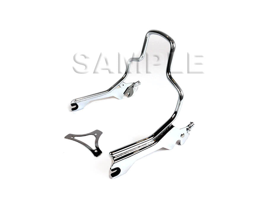 HARLEY 8-1/2 inch Short Detachable Sissy Bar Chrome fits 2018-UP FLFB, 2018-UP FLFBS, 2018-UP FXBR, 2018-UP FXBRS,
