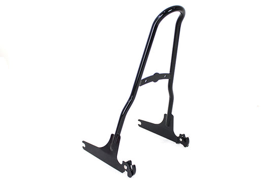 HARLEY One Piece Sissy Bar Black Fits 2010-2017 FXDF, 2010-2017 FXDWG, 2010-2017 FXDFSE, 2010-