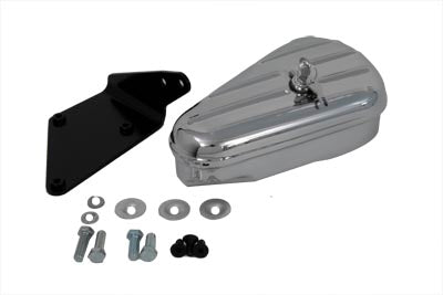 HARLEY Tool Box and Mount Kit Right Side Chrome Fits 2006-2017 FXD, 2006-2017 FXDWG,