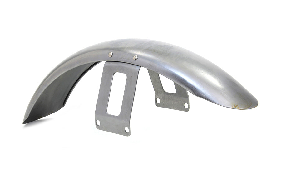 HARLEY Front Fender Raw Steel fits 1980-1986 FXWG, 1980-1986 FXWG, 1984-2016 FXST, 1991-2005 FXDWG,