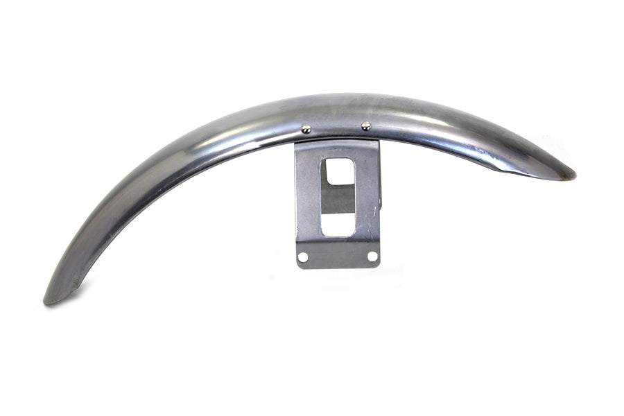 HARLEY Front Fender Raw Steel fits 1980-1986 FXWG, 1980-1986 FXWG, 1984-2016 FXST, 1991-2005 FXDWG,