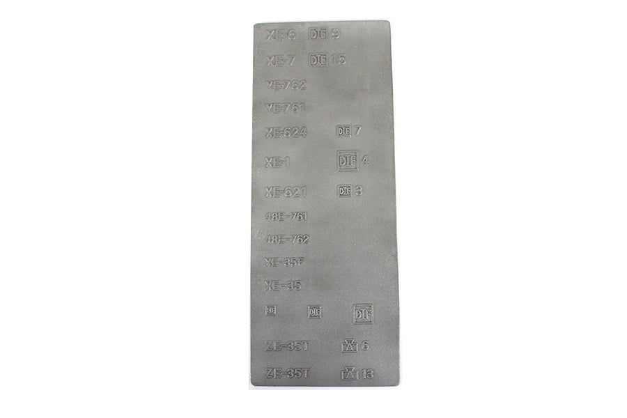 HARLEY Rigid Frame Forging Hallmark Plate fits 1936-1957 Custom, Application