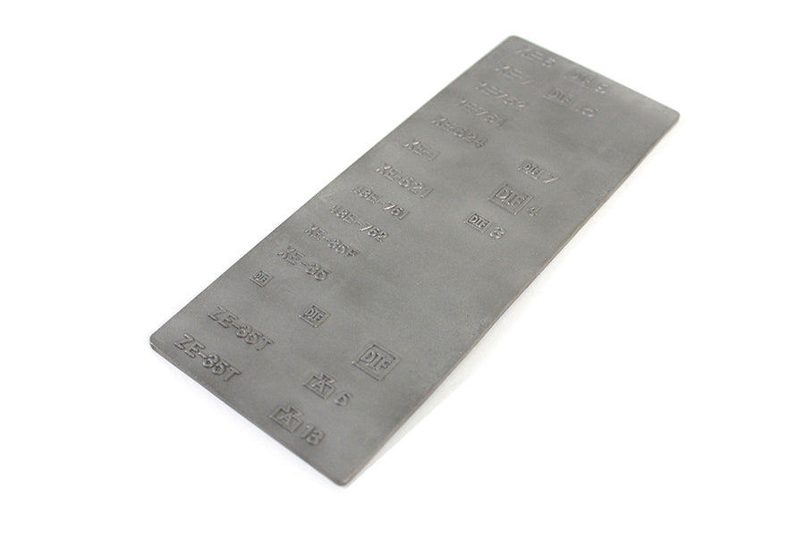 HARLEY Rigid Frame Forging Hallmark Plate fits 1936-1957 Custom, Application