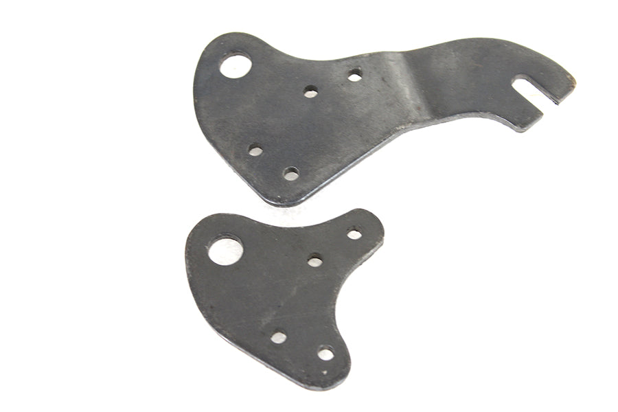 HARLEY Rigid Rear Fender Tab Set Raw fits 1936-1952 EL, 1941-1957 FL,