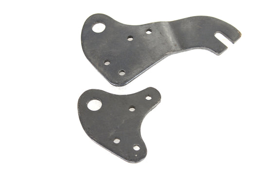 HARLEY Rigid Rear Fender Tab Set Raw Fits 1936-1952 EL, 1941-1957 FL,