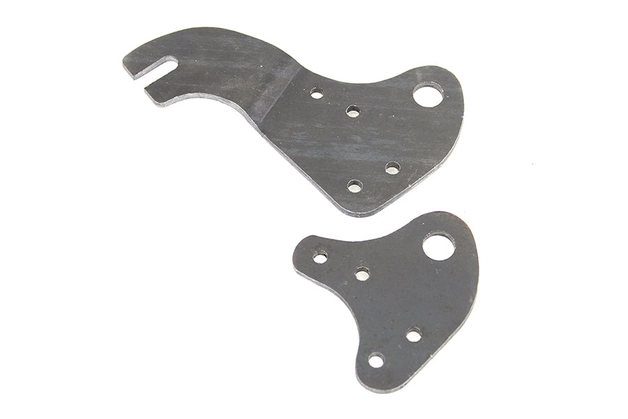 HARLEY Rigid Rear Fender Tab Set Raw fits 1936-1952 EL, 1941-1957 FL,