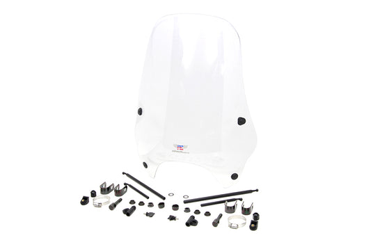 HARLEY Streetshield Clear Windshield Fits 1984-1990 FXST, 1999-2012 FXST, 1987-1999 FXSTC, 200