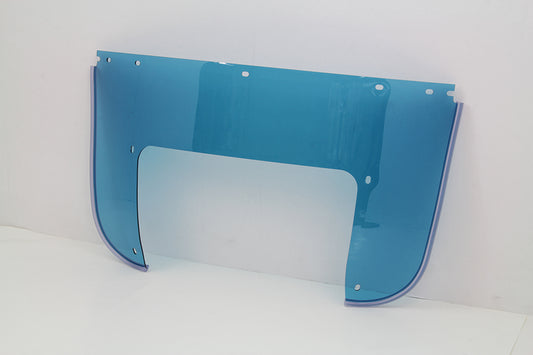 HARLEY Beaded Lower Windshield Blue Fits 1960-1984 FL,