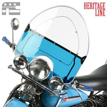HARLEY National Cycle Spring Fork Windshield Blue fits 1936-1948 UL, 1936-1957 G, 1936-1952 WL, 1936-1940 EL, 1941-1948 FL,
