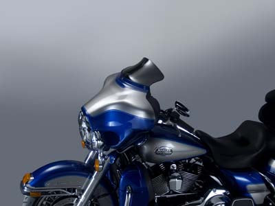 HARLEY Wave Windscreen Low Dark Tint Fits 1996-2013 FLHT, 1996-2013 FLHTC, 1996-2013 FLHTK, 19