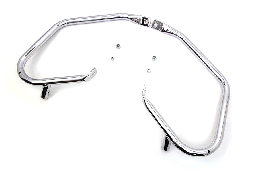 HARLEY Chrome Profile Rear Frame Bar Set fits 1997-2008 FLHR, 1997-2008 FLTR, 1997-2008 FLHX, 1997-2008 FLHT,
