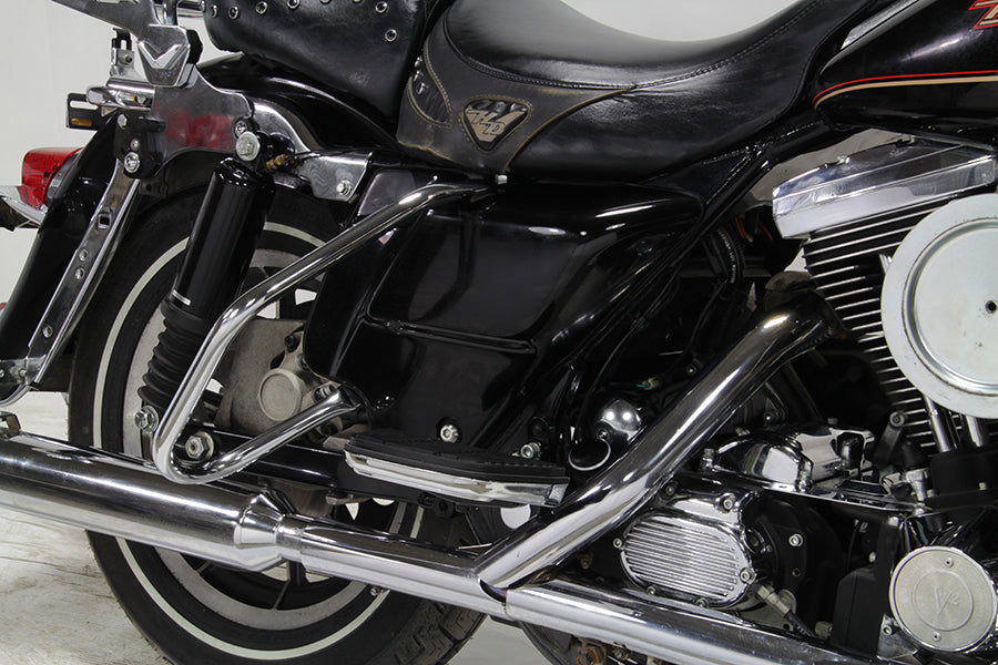 HARLEY Chrome Rear Frame Bar Set fits 1997-2008 FLHTC, 1997-2008 FLHTCU, 1997-2008 FLHTCI,