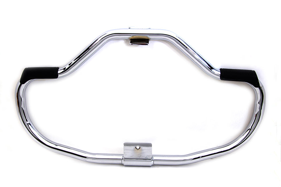 HARLEY Chrome Front Engine Bar with Footpeg Pads fits 1984-2003 XL, Late 1984