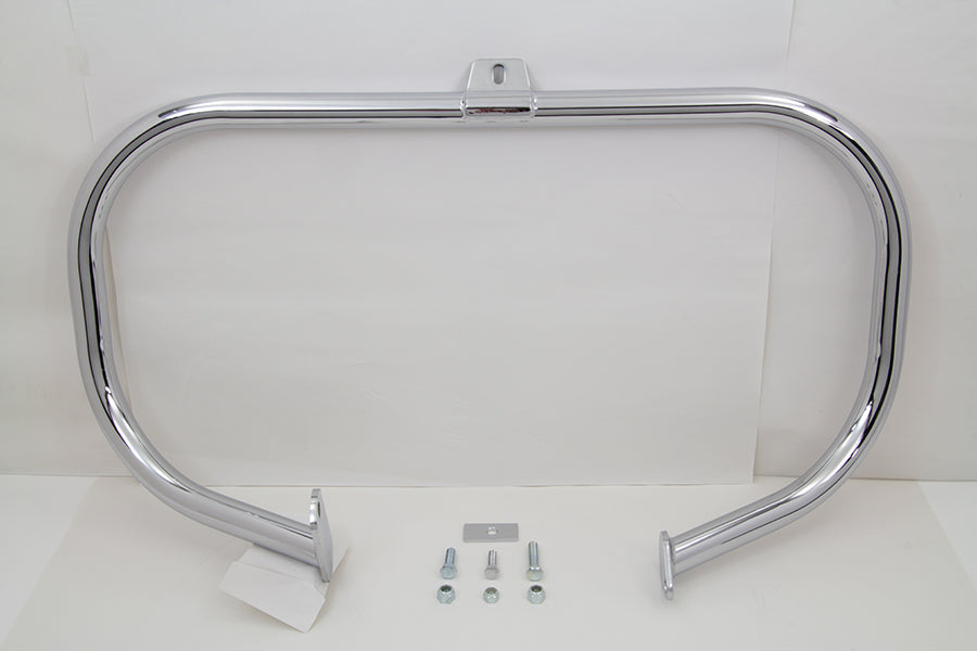 HARLEY Front Engine Bar Chrome fits 1986-1999 FLST, 1986-1999 FLSTF, 1986-1999 FLSTN, 1986-1999 FLSTS,