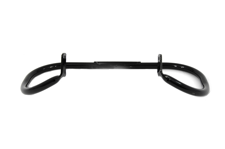 HARLEY Black Front Engine Bar fits 1936-1940 EL, straight leg 1941-1947 FL, straight leg 1954-1957 FL, straight leg