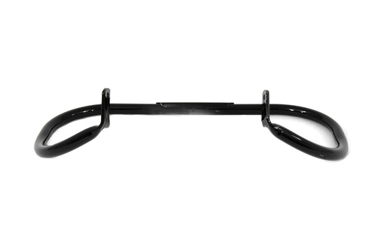 HARLEY Black Front Engine Bar fits 1936-1940 EL, straight leg 1941-1947 FL, straight leg 1954-1957 FL, straight leg