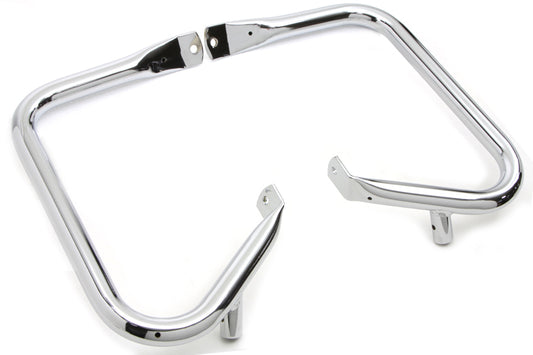 HARLEY Chrome Rear Buffalo Engine Bar Set Fits 1997-2013 FLHT, 1997-2013 FLHR, 1997-2003 FLTR,