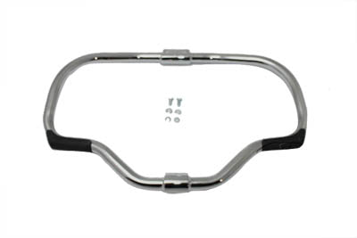 HARLEY Chrome Front Engine Bar with Footpeg Pads Fits 2004-UP XL,