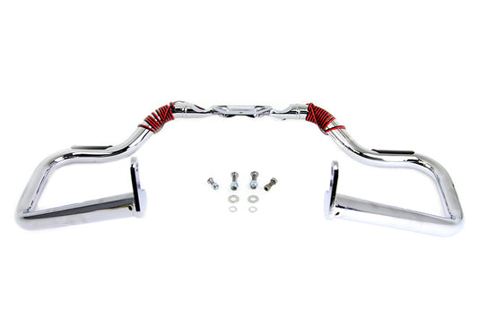 HARLEY Chrome Front Turn Signal Highway Bar Fits 2018-UP FLST, 2018-UP FXST,