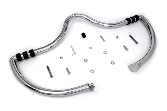 HARLEY Chrome Front Engine Bar Fits 2000-2017 FXSTC, 2000-2017 FXSTS, 2000-2017 FXSTD,