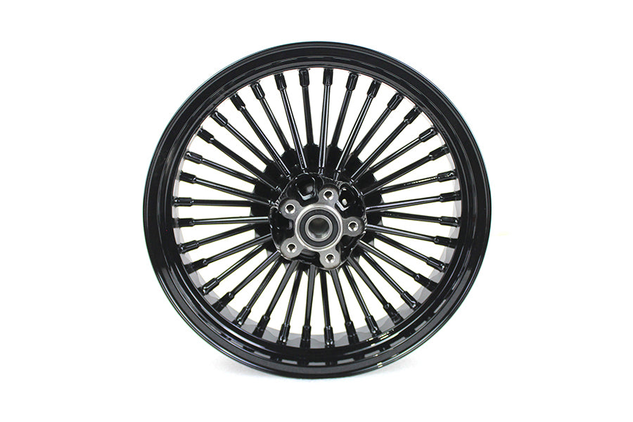 HARLEY Rear 16 inch x 3.5 inch Duro 36 Fat Spoke Matte Black Wheel fits 2006-2009 FXD, 2005-2007 FLT, 2005-2007 XL, 2000-2008 FXST,