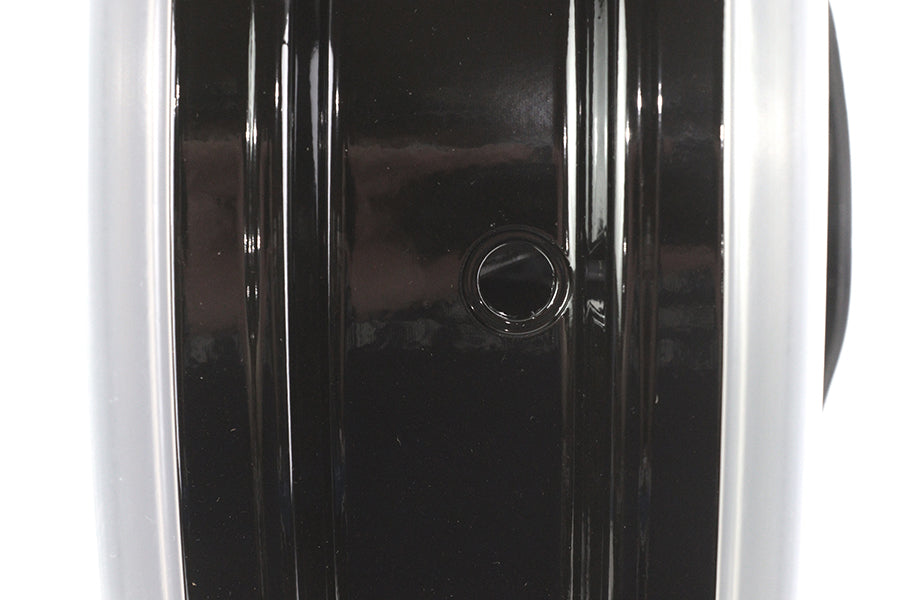 HARLEY Front 16 inch x 3.5 inch Duro 36 Fat Spoke Matte Black Wheel fits 1984-1999 FLT, 2007-2007 FLT,