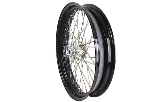 HARLEY XR 750 19 inch x 3.00 inch Front Spoke Wheel Black Fits 1970-1984 XR,