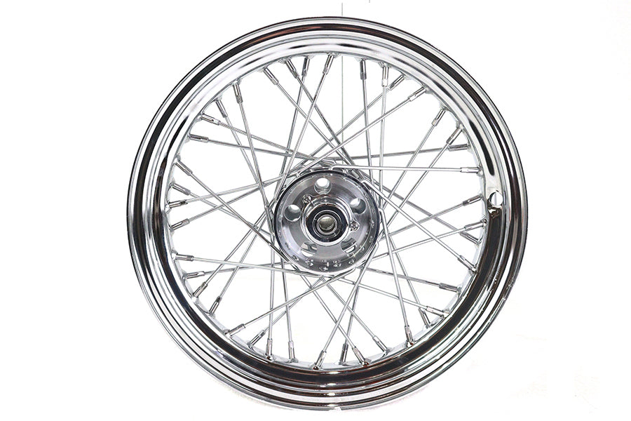 HARLEY 16 inch x 3.00 inch Replica Rear Spoke Wheel fits 1936-1940 EL, Front or Rear 1941-1966 FL, Front or Rear 1937-1948 UL, Front or Rear 1936-195