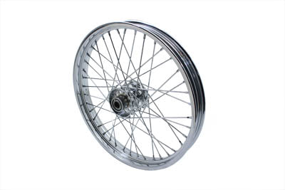 HARLEY 21 inch x 2.15 inch Front Spoke Wheel fits 1936-1940 EL, 1941-1966 FL, 1937-1948 UL,