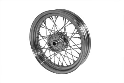 HARLEY 16 inch x 3.00 inch Front or Rear Spoke Wheel fits 1967-1972 FL, 1971-1972 FX, Rear