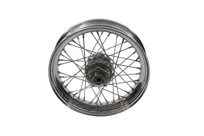 HARLEY Rear or Front 16 inch x 3.50 inch Spoke Wheel Fits 1973-1983 FX, Rear only 1973-1984 FL,