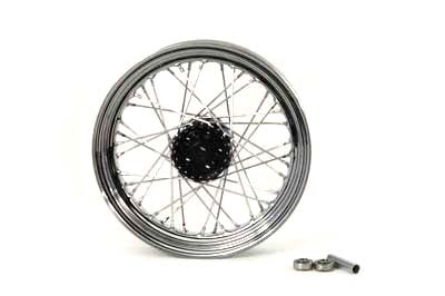 HARLEY 16 inch x 3.00 inch Front or Rear Spoke Wheel fits 1967-1972 FL, 1971-1972 FX, Rear only