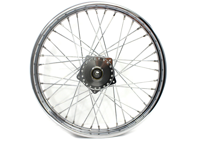 HARLEY 21 inch x 1.85 inch Front Spoke Wheel fits 1974-1977 FX, 1974-1977 XL,