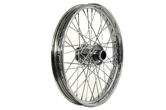 HARLEY 21 inch x 2.15 inch Front Spoke Wheel Fits 1984-1985 FXWG, 1984-1995 FXST, 1991-1995 FXDW