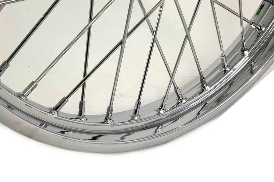 HARLEY 21 inch x 2.15 inch Front Spoke Wheel fits 1984-1985 FXWG, 1984-1995 FXST, 1991-1995 FXDWG,