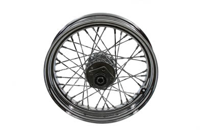 HARLEY 16 inch x 3.00 inch Rear Spoke Wheel Fits 1982-1985 XL, 1982-1984 FXE, 1982-1985 FXR, 1