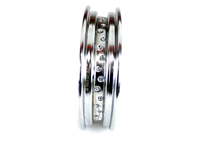HARLEY Kelsey Hayes Replica 16 inch x 3.00 inch Wheel Rim Chrome fits 0- Custom, application for front or rear