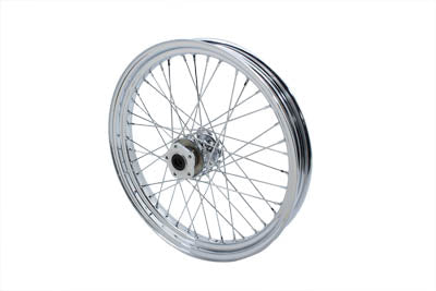 HARLEY 23 inch x 3.00 inch Front Spoke Wheel fits 2008-2017 FXST, without ABS 2008-2017 FLST, without ABS