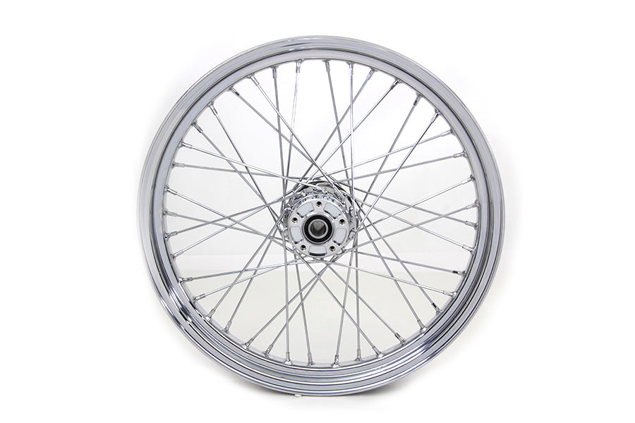 HARLEY 23 inch x 3.00 inch Front Spoke Wheel fits 2009-UP FLT, without ABS
