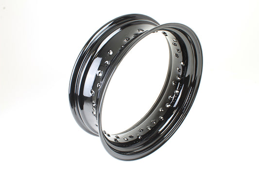 HARLEY 16 inch X 5 inch Rim Rear Black Fits 2009-UP FLT,