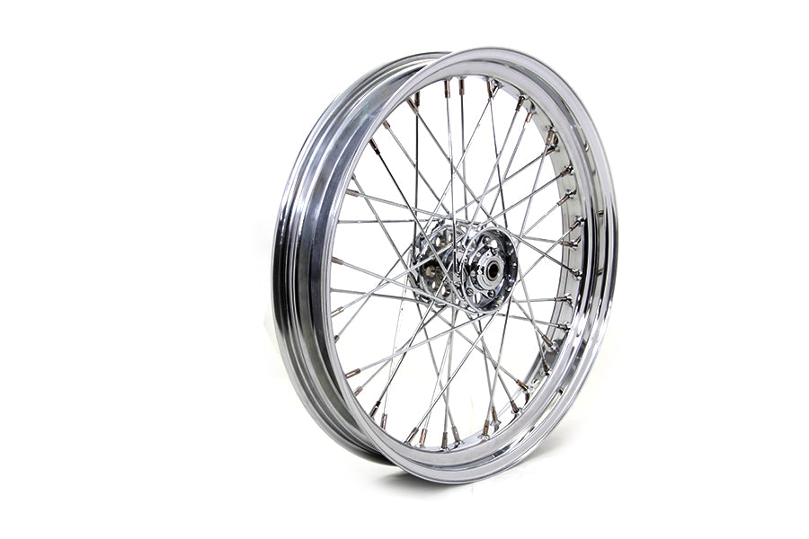 HARLEY 21 inch x 3.25 inch Front Spoke Wheel fits 1936-1940 EL, 1941-1966 FL, 1937-1948 UL,
