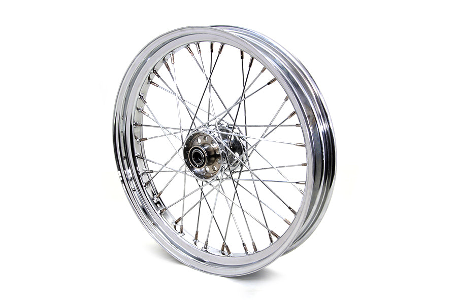 HARLEY 21 inch x 3.25 inch Front Spoke Wheel fits 1936-1940 EL, 1941-1966 FL, 1937-1948 UL,