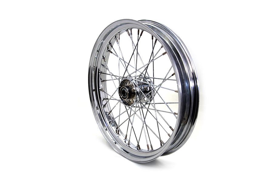 HARLEY 21 inch x 3.25 inch Front Spoke Wheel fits 1936-1940 EL, 1941-1966 FL, 1937-1948 UL,