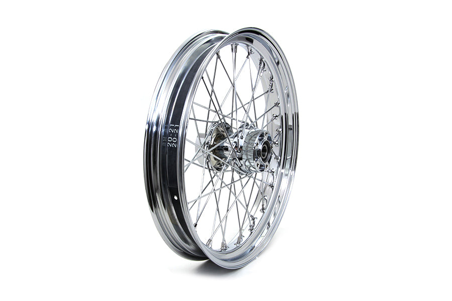 HARLEY 21 inch x 3.25 inch Front Spoke Wheel fits 2008-2008 FLT, Dual Disc
